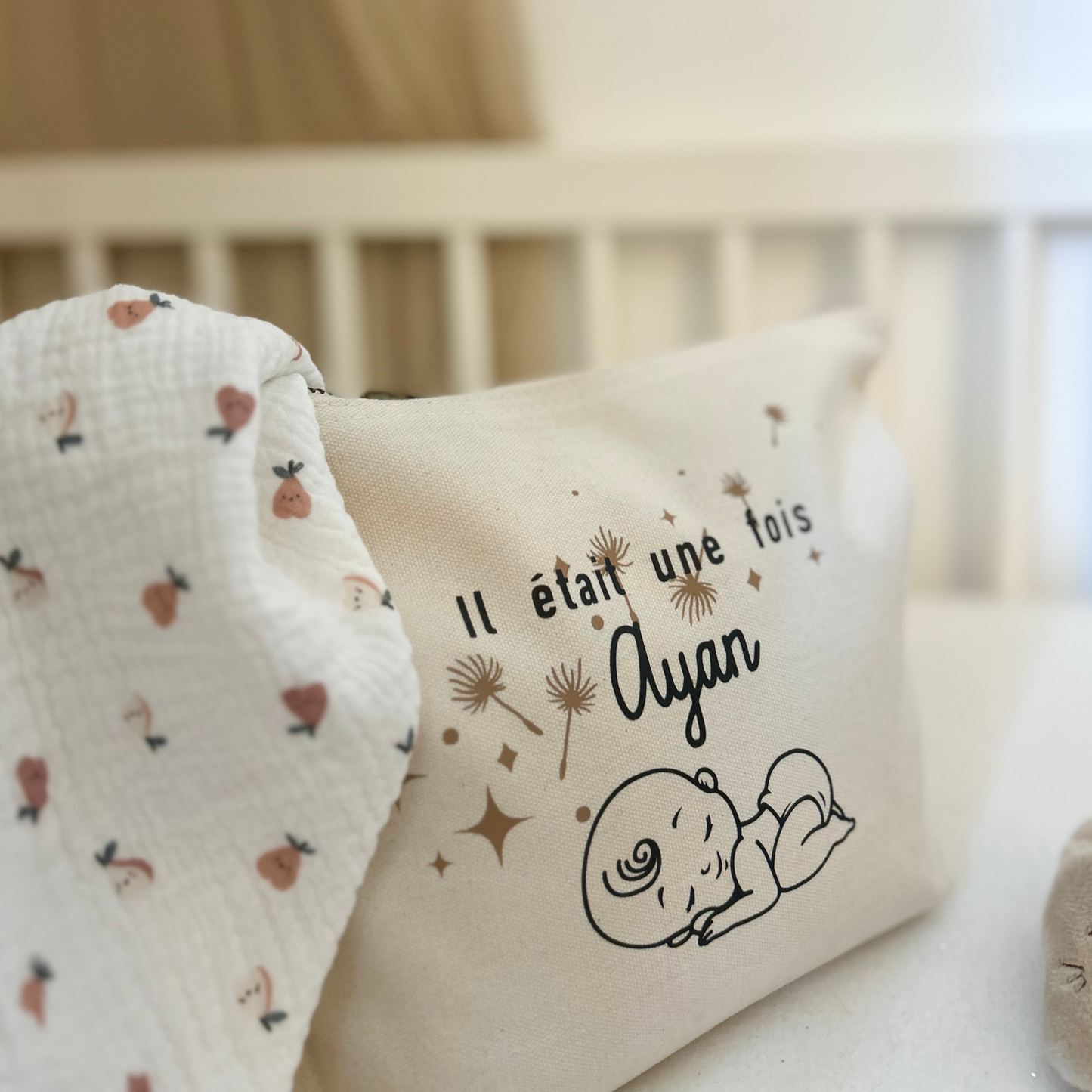 Trousse de Toilette Personnalisable Bébé Garçon