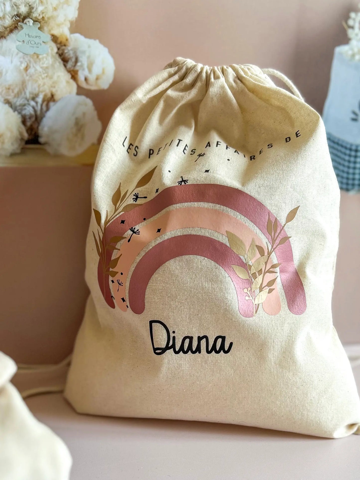 Sac à dos personnalisé pour enfant, léger, pratique, pour accompagner les premiers pas à la crèche.