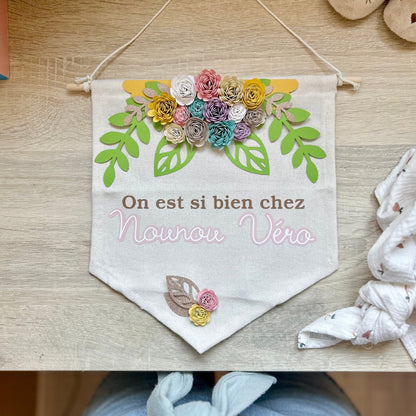 Fanion Nounou Personnalisé