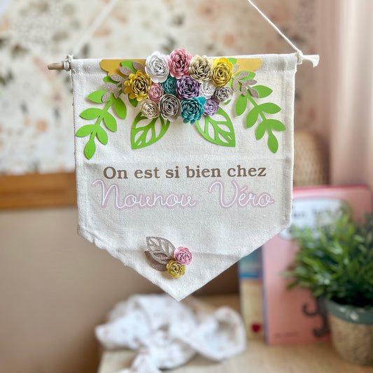 Fanion Nounou Personnalisé