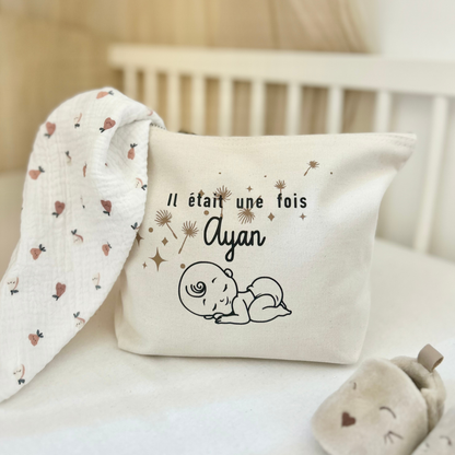Trousse de Toilette Personnalisable Bébé Garçon