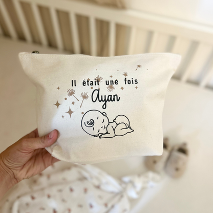 Trousse de Toilette Personnalisable Bébé Garçon